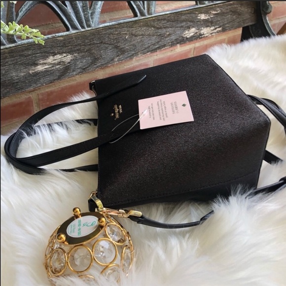 πΉ Kate Spade Small Joeley Glitter Satchel - Picture 10 of 13